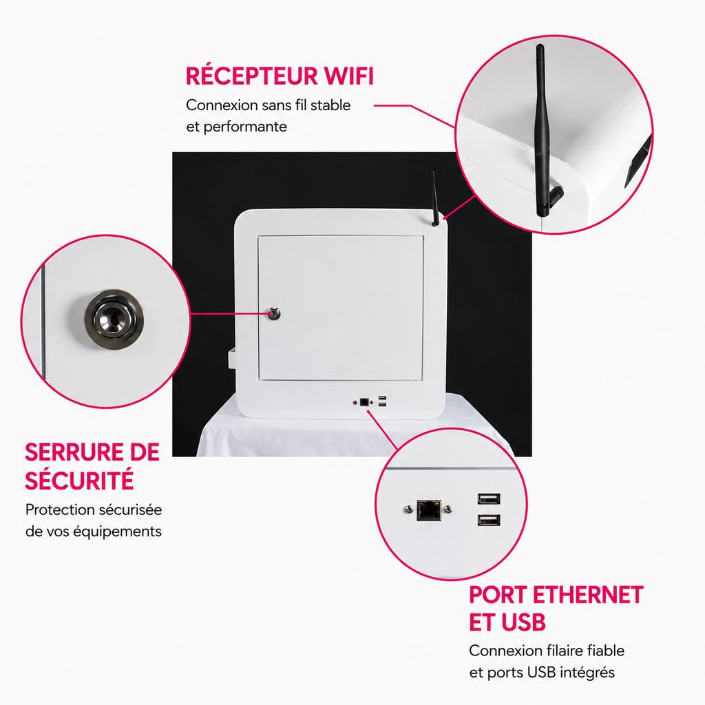 Vinnie Photobooth |  Borne Compacte