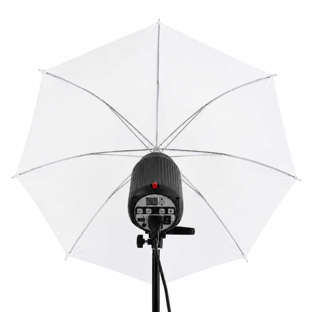 Flash Studio 180W — Kit Parapluie & Déclencheur sans fil