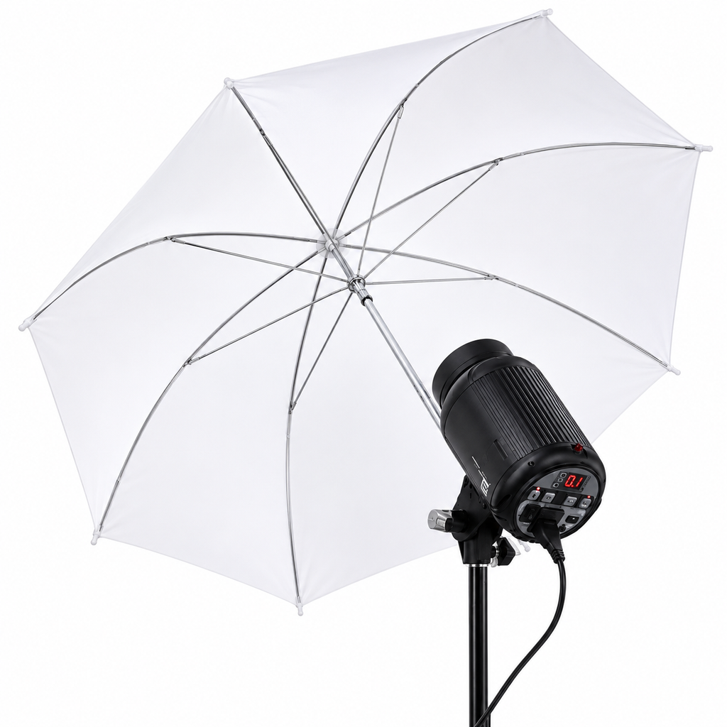 Flash Studio 180W — Kit Parapluie & Déclencheur sans fil