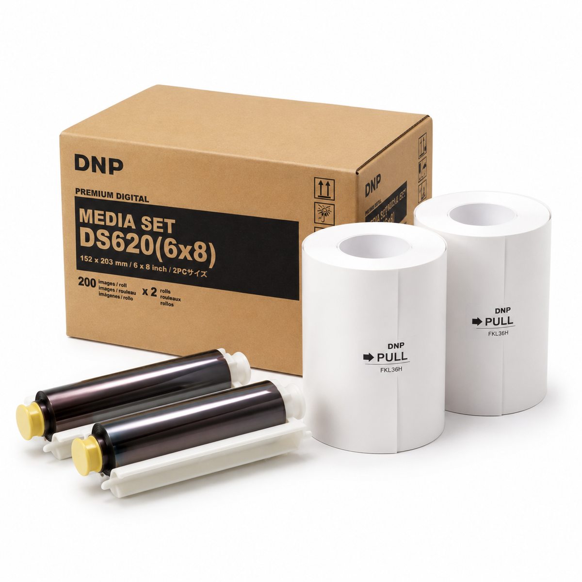Set Papier Thermique Photobooth — 400 / 800 / 1 200 Tirages