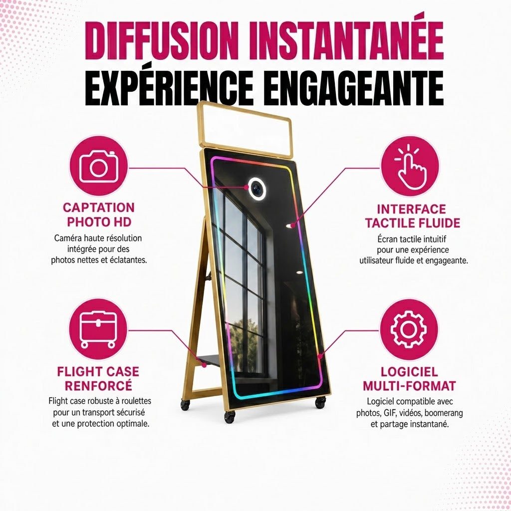 Orion Photobooth | Borne Miroir